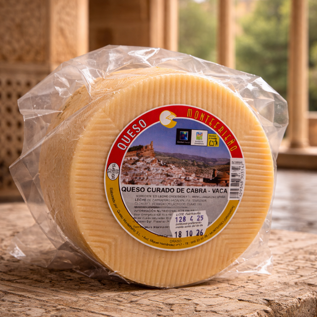 Queso Montefrieño curado de cabra y vaca