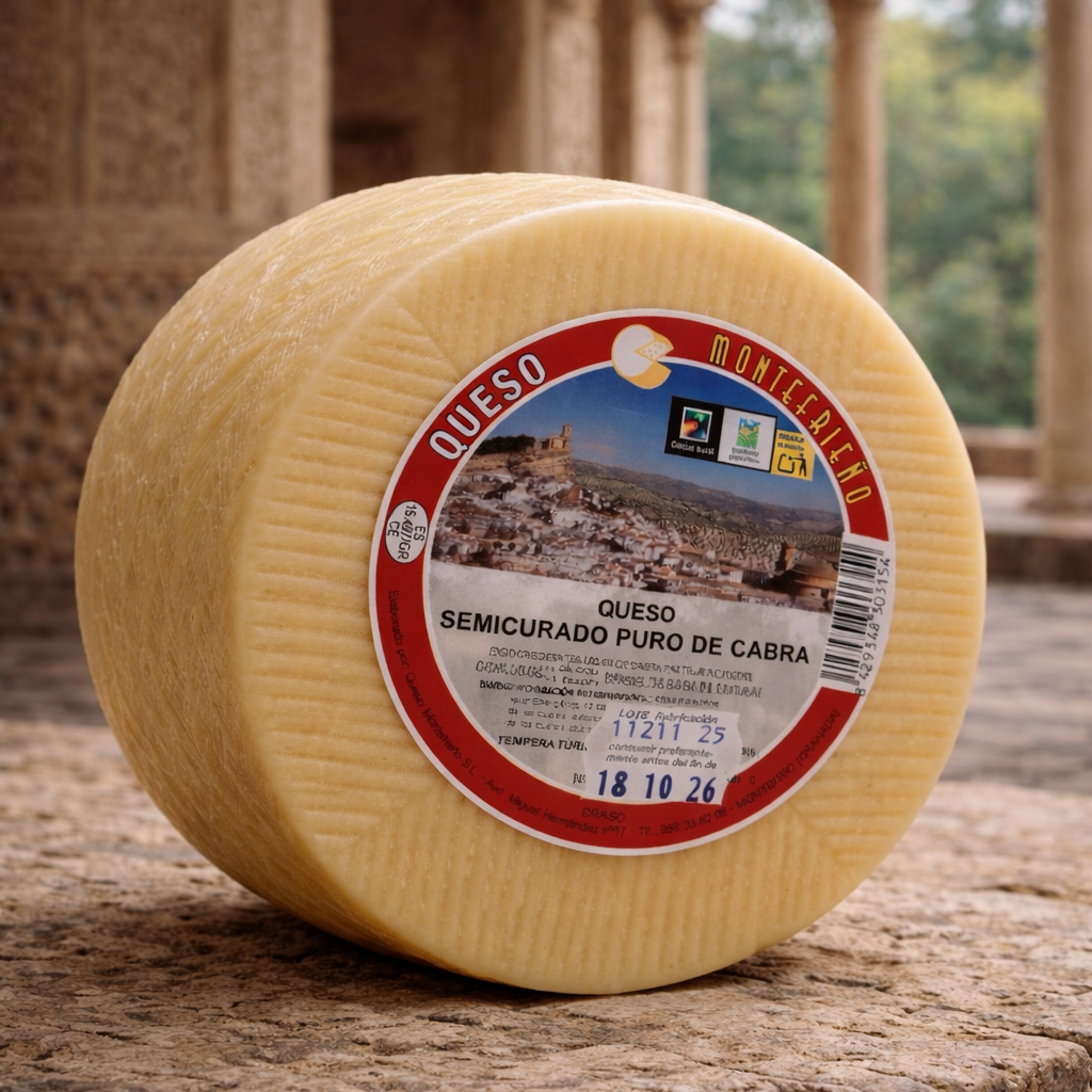 Queso Montefrieño semicurado de cabra