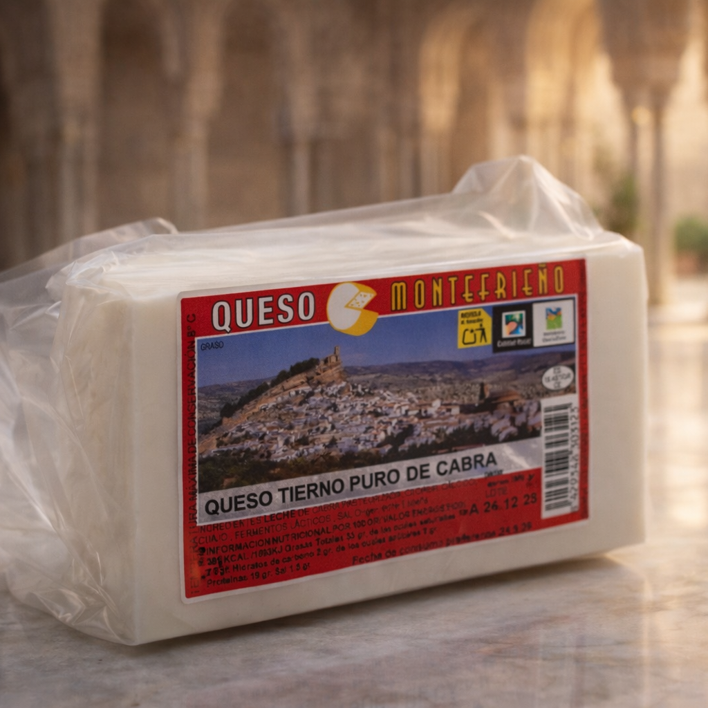 Queso Montefrieño tierno puro de cabra